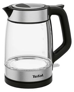 Tefal - Grelnik vode GLASS 1,7l 2200W/230V črna/nerjaveče jeklo