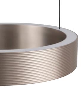 Brilliant LED-visoka svetilka Axion, črna/rjava, dolžina 32 cm, CCT, zatemnjen, Črna, Dnevna soba / jedilnica, Kovina, Sodobni