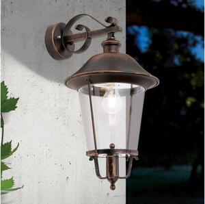 Orion AL 11K/360.01-Zunanja stenska svetilka KENZO 1xE27/100W/230V IP44 bron/patina