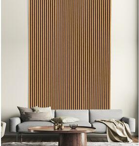 Akustični panel Acustico (Hrast, Do x Š x De: 2.670 x 572,5 x 19 mm, 1 kos)