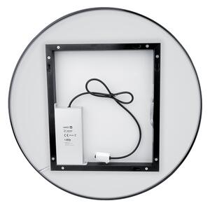NIMCO ZPC 31000RVX-90 - LED kopalniško ogledalo z osvetlitvijo v ozadju 3000-6500K 60 cm IP44