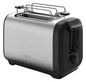 Tefal - Toaster z dvema luknjama SUBITO 1300W/230V črna/nerjaveče jeklo