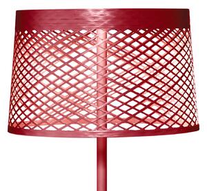 Foscarini Twiggy Grid lettura talna svetilka, karminasto rdeča