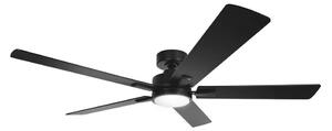 Aigostar-LED Zatemnitveni stropni ventilator LED/20W/230V 2700-6500K 132cm+Daljinski upravljalnik rjava