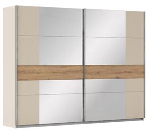 Modern Living Omara Z Drsnimi Vrati Calisto, Barva Šampanjca, Barva Hrasta