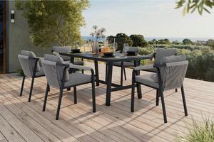 VRTNA GARNITURA aluminij antracit, siva antracit, siva