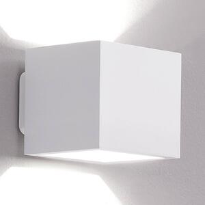 ICONE Cubò LED stenska svetilka, 10 W, bela