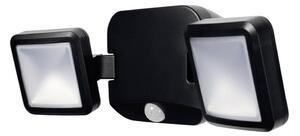 Ledvance - LED Zunanja stenska svetilka s senzorjem BATTERY 2xLED/10W/4xD IP54