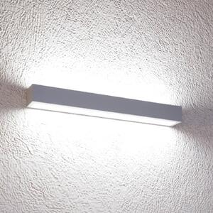 Mera LED stenska svetilka, širina 40 cm, aluminij, 4.000 K