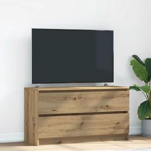 VidaXL TV omarica artisan hrast 100x35x54 cm inženirski les