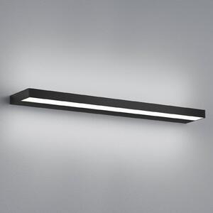 Helestra Slate LED stenska svetilka, mat črna 60 cm