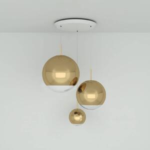 Tom Dixon Mirror Ball Range Round 3fl zlata