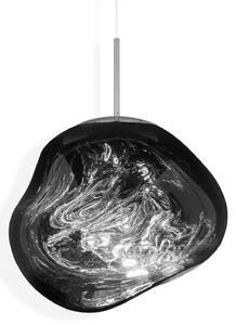 Tom Dixon LED viseča svetilka Melt, Ø 50 cm, krom, plastika