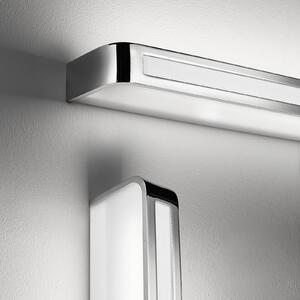 Brezčasno stensko svetilo Arcos LED, IP20, 60 cm, krom