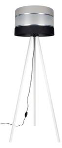 Talna svetilka CORAL 1xE27/60W/230V bela/črna/siva/krom