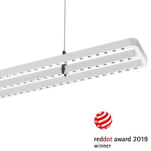 LED viseča luč Small Line, senzor, 126 cm, bela