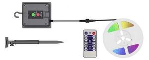 LED RGB Zatemnitven solarni trak LED/1,2W/3,7V IP67 5m