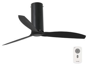 FARO 32060 - Stropni ventilator TUBE FAN črna + Daljinski upravljalnik
