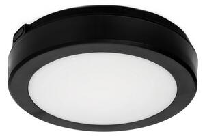 LED Kopalniška stropna svetilka s senzorjem NAIROS LED/12W/230V IP65 črna + Daljinski upravljalnik