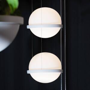 Vibia Palma 3726 LED viseča svetilka, 2-svetlobna, bela