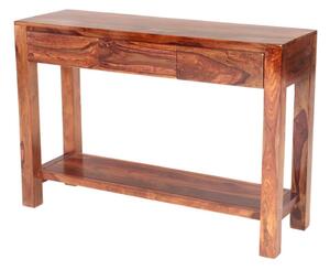 Konzolna miza GANI 76x130 cm masiven les/rosewood