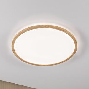 Paulmann LED-panel Atria Shine, premer 42 cm, les, IP44, 4000 K, vklop/izklop, Les, Študija / pisarna, Plastika, Sodobni