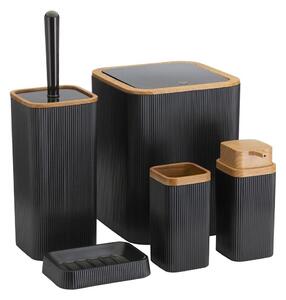 Kopalniški set ZOYA 5 kos črna/rjava