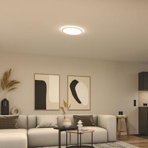 Paulmann LED-panel Atria Shine, premer 40 cm, bel, IP20, 3000 K, vklop/izklop, Bela, Študija / pisarna, Plastika, Sodobni