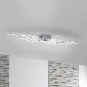 LED stropna svetilka Wave 3.000K 139,5x16cm jeklo