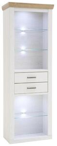 REGAL 73/210/40 cm barve hrasta, barve pinije