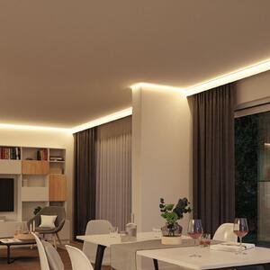Paulmann kompletni set LED-trakov SimpLED 5 m, pametni, RGB 24 W, zatemnjen, Bela, Dnevna soba / jedilnica, Plastika