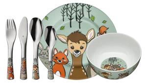 WMF - Set otroške posode in jedilnega pribora FOREST FRIENDS 6 kom