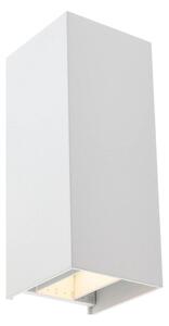 Redo 90635 - LED Zunanja svetilka SONNY 2xLED/5W/230V 2200/3000/4000K IP54 bela