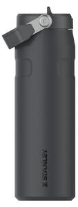 Črna termovka iz nerjavečega jekla 700 ml IceFlow™ Flip Straw 2.0 Tumbler Black – Stanley