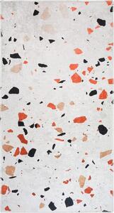 Oranžna/slonokoščena pralna preproga 60x100 cm Italian Stone – Vitaus