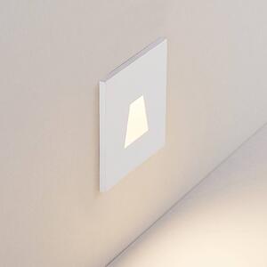 Molto Luce LED svetilka za vgradnjo Wall 68R IP44 SQ, bela, aluminij, CCT