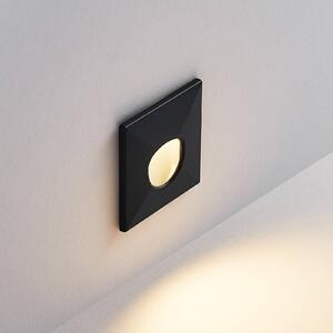 Molto Luce LED svetilka za vgradnjo Wall 68R Sina SQ, črna, CCT