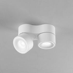 Egger LED stropni reflektor Clippo Duo bela/bela DALI DTW 2-svetlobni