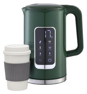Grelnik vode z LCD zaslonom 1,7 l 2200W/230V zelena + potovalna skodelica 450 ml