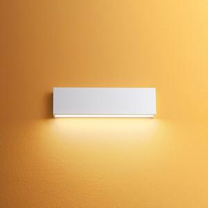 LED stenska svetilka Box W2 bi-emisija, W 31,9 cm, bela, 2700 K