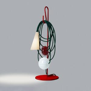 Namizna svetilka Foscarini Filo LED, Ruby Jaypure