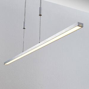 Lucande LED viseče svetilo Myron, zatemnilnik na dotik, CCT, aluminij