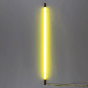 SELETTI Linea Gold LED stenska svetilka, rumena