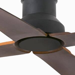 Stropni ventilator Winche M, IP44, za zunanje prostore, wenge