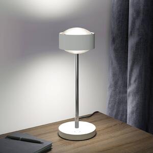 Puk! 120 Eye Table LED, mat leče, bela/krom