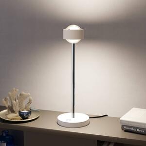 Puk! 80 Eye Table LED leče mat, bela mat/krom