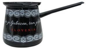 “Kjer je ljubezen, tam je dom” Džezva črna 0,7l
