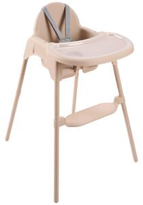 STOLČEK ZA HRANJENJE 63/91/58 cm bež