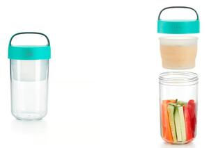 Kozarec za na pot 600 ml - Turkizna