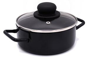 Eterna - nizka kozica s steklenim pokrovom - 1l (16cm)